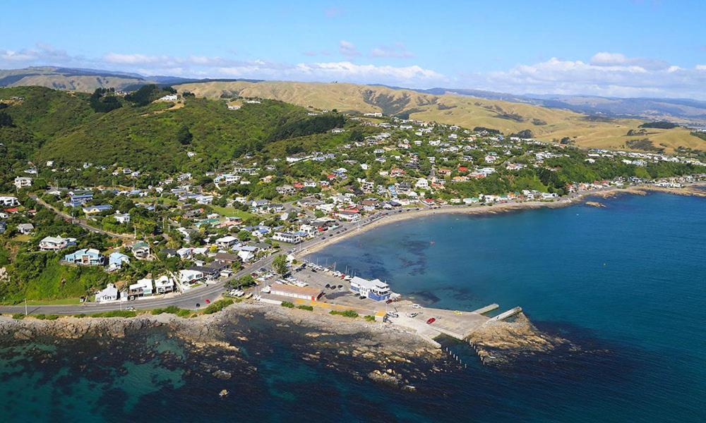 Moana Lodge Plimmerton Kültér fotó