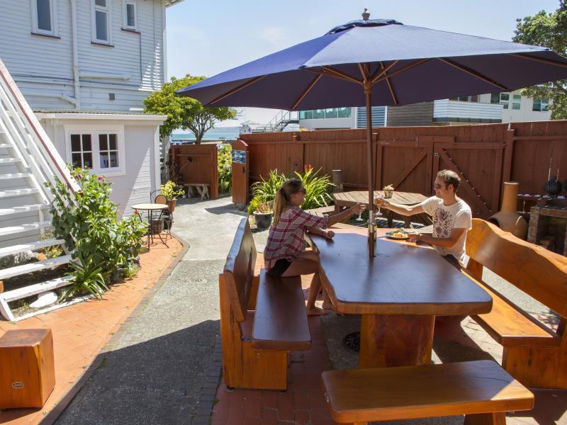 Moana Lodge Plimmerton Kültér fotó